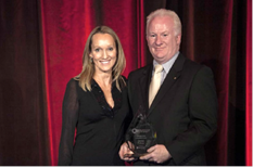 Receiving the PMI Australia DC award